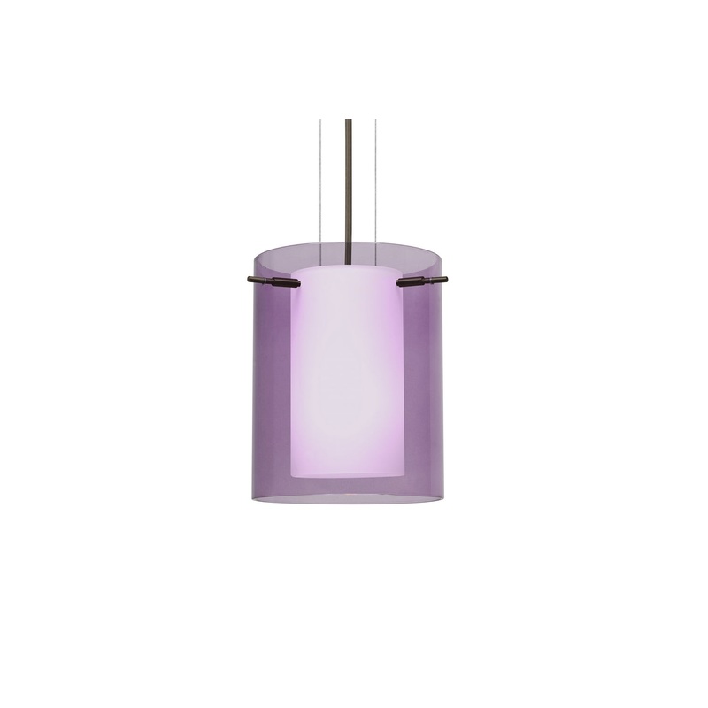 Besa 1KG-A00607-LED-BR Pahu One Light Pendant Bronze