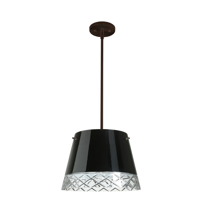 Besa 1KT-4340BC-LED-BR Amelia Three Light Pendant Bronze (Discontinued)