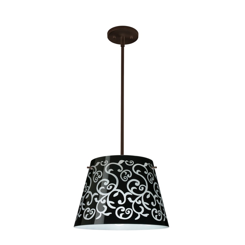 Besa 1KT-4340BD-LED-BR Amelia Three Light Pendant Bronze (Discontinued)