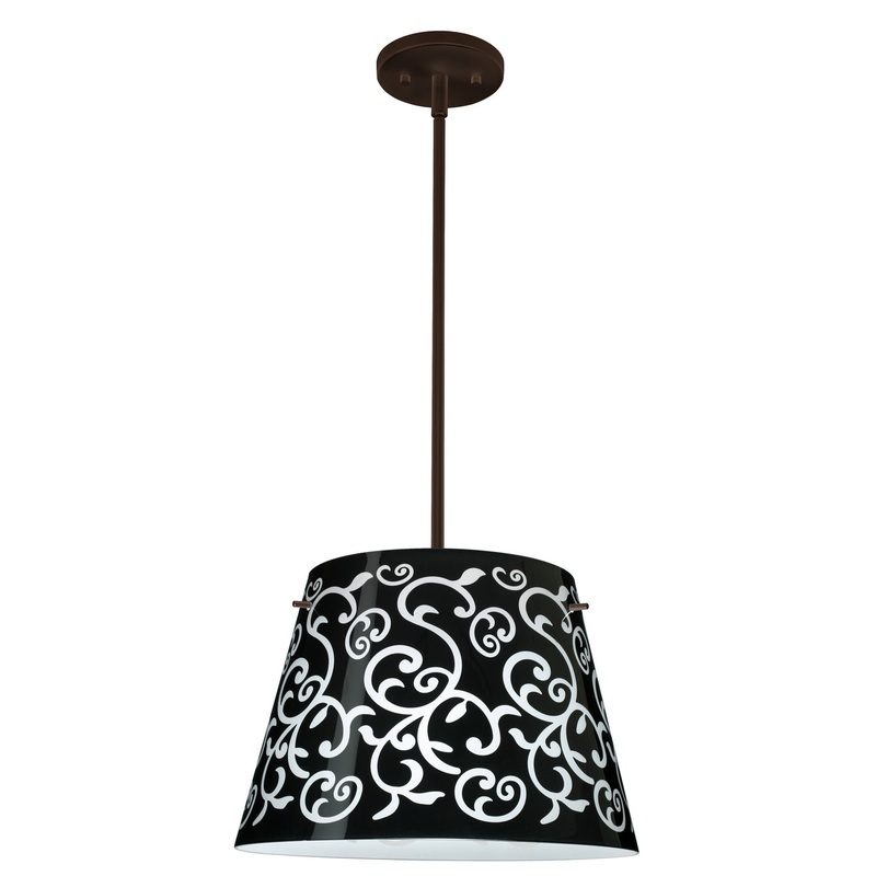Besa 1KT-4394BD-LED-BR Amelia Three Light Pendant Bronze (Discontinued)