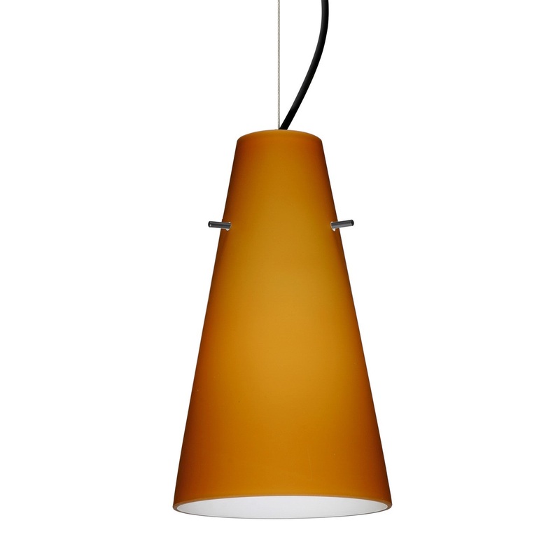 Besa 1KX-412480-LED-BK Besa Cierro Cable Pendant LED Pendant Black