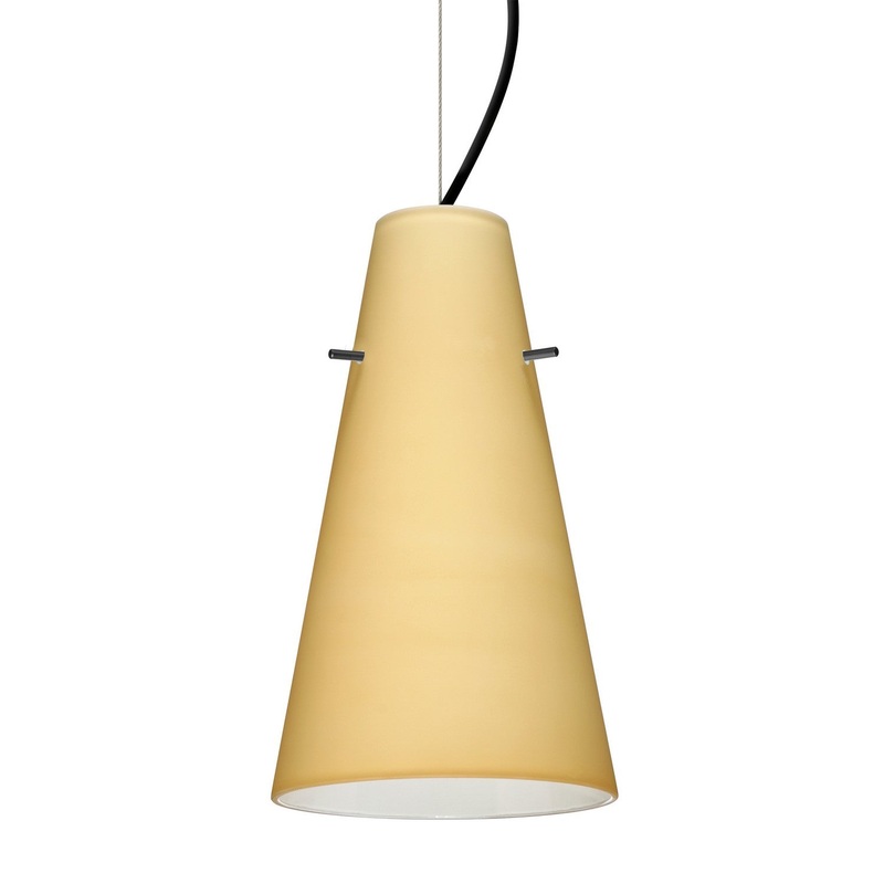 Besa 1KX-4124VM-LED-BK Besa Cierro Cable Pendant LED Pendant Black