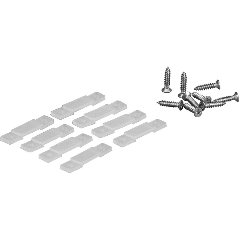 Progress P700018-000 Hide-a-Lite LED Tape LED Tape mounting clips/screws for straight run support