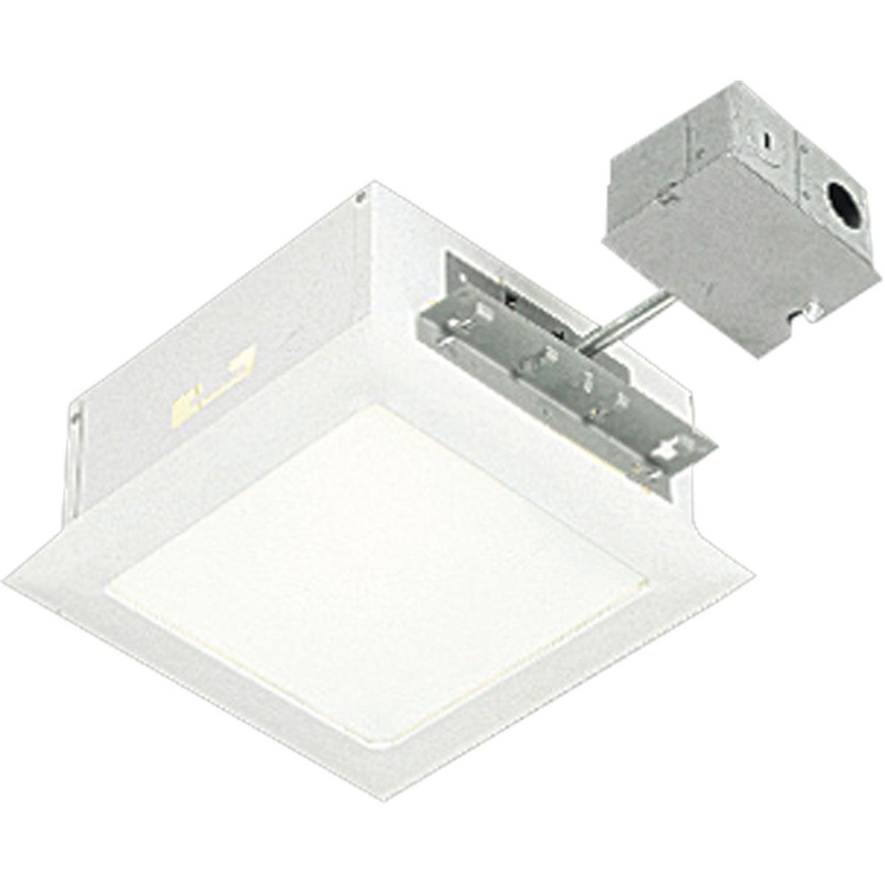 Progress P6416-30TG Complete Square 11-1/2" Recessed Housing and Trim (Discontinued)