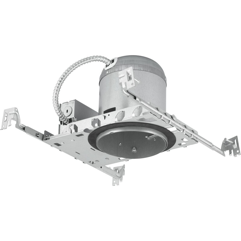 Progress P851-ICAT 5" Recessed Incandescent New Construction IC Housing, Air-Tight Housing
