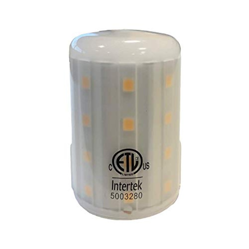 Tech Lighting LED Bi-Pin Replacement Module - Easy Install Alignment Side-Guides, 3000K, 550 Lumens, Dimmable, Damp Location Rated, GY 6.35 Socket Base (Short)