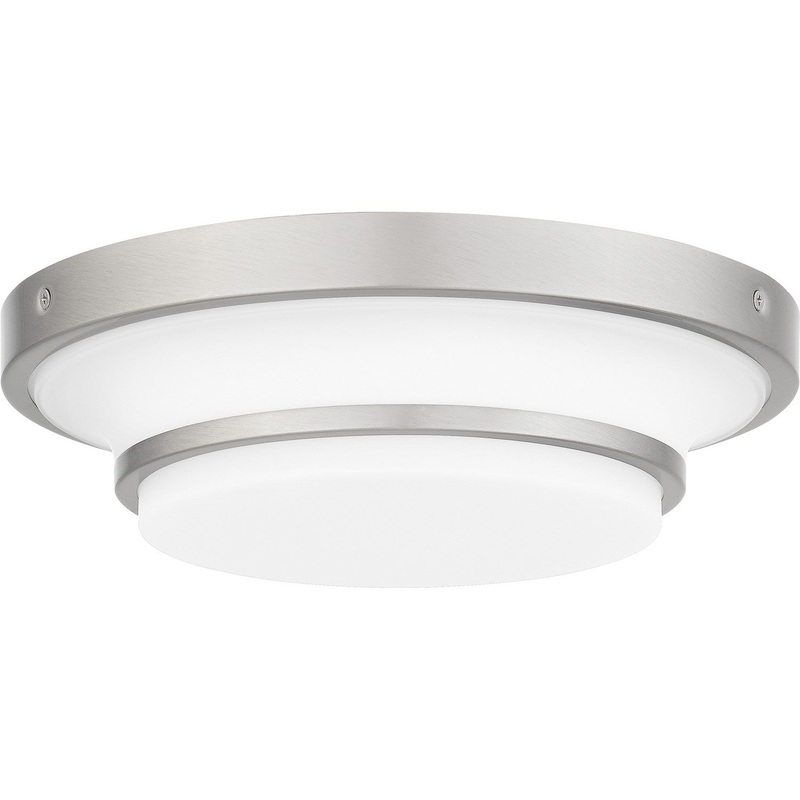Quoizel CWL1611BN Cromwell LED Flush Mount, Brushed Nickel