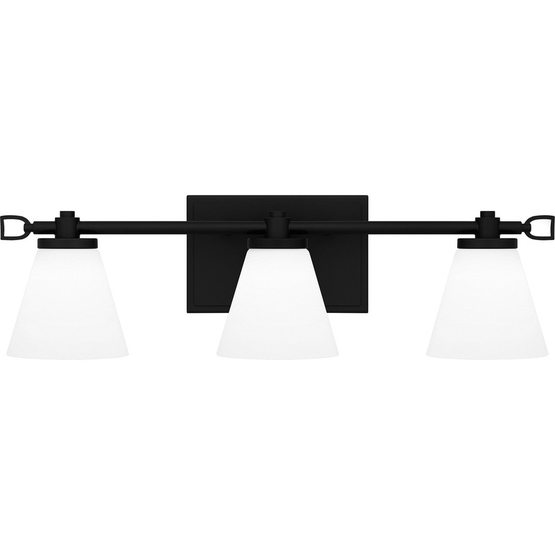 Quoizel DNL8621MBK Daniels LED Bath, Matte Black