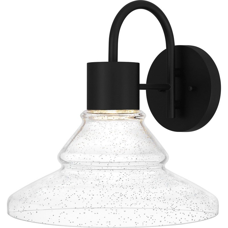 Quoizel FLX8414MBK Felix LED Outdoor Lantern, Matte Black