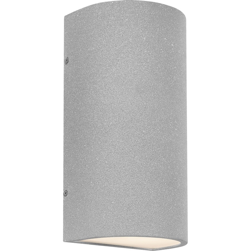 Quoizel SPE8406CNC Spieth LED Outdoor Wall Mount, Concrete (Discontinued)