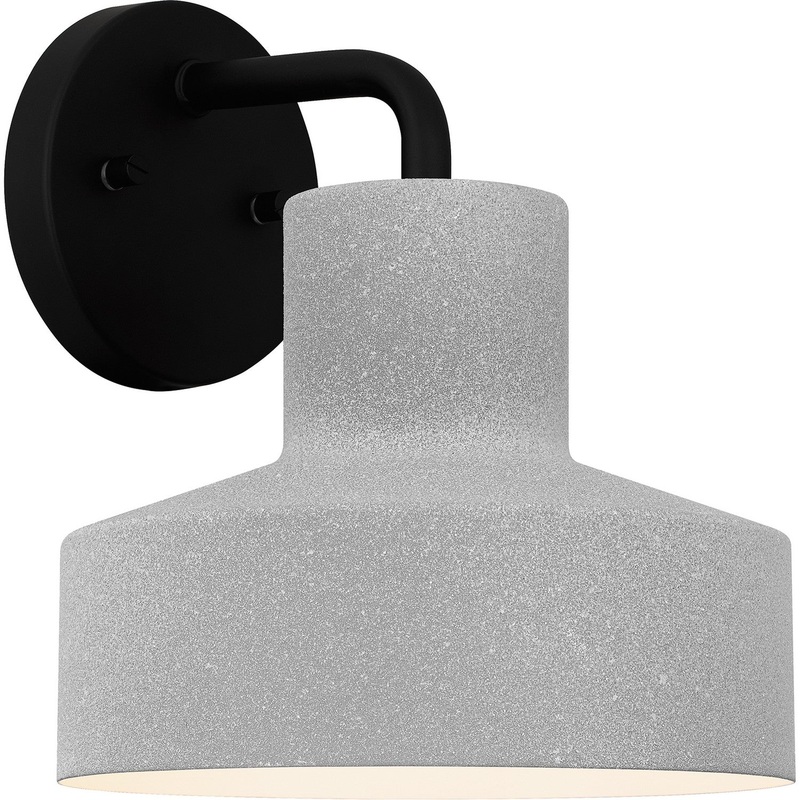 Quoizel CBL8409CNC Cumberland One Light Outdoor Wall Mount, Concrete (Discontinued)