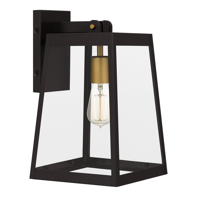 Quoizel AMBL8408WT Amberly Grove One Light Outdoor Wall Mount, Western Bronze