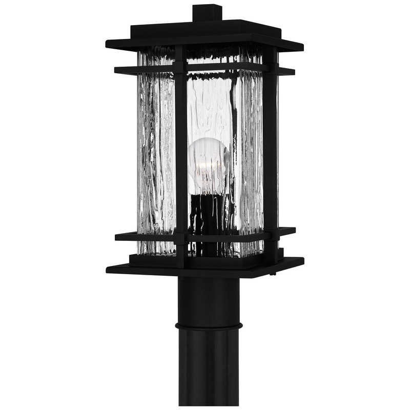 Quoizel MCL9008EK McAlister One Light Outdoor Wall Mount, Earth Black