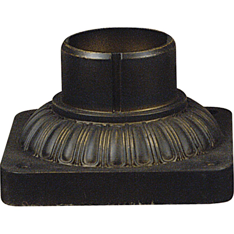 Quoizel PM9300Z Quoizel Outdoor Pier Mount, Medici Bronze