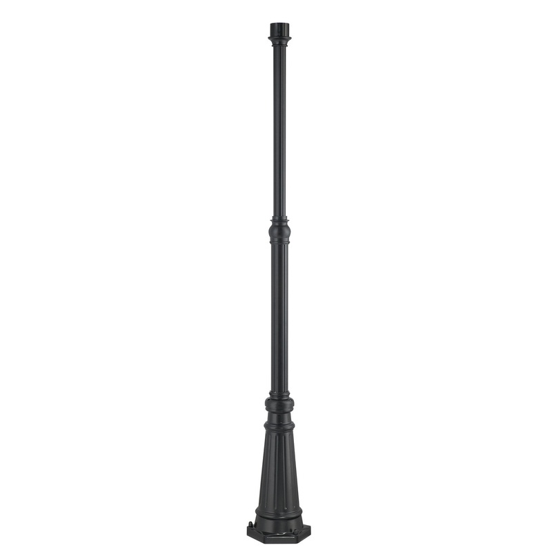 Quoizel PO9140K Quoizel Outdoor Post, Mystic Black