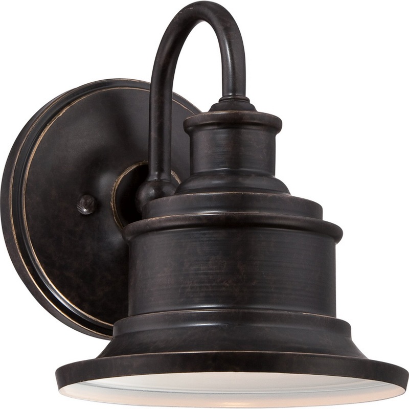 Quoizel SFD8407IB Seaford One Light Outdoor Wall Lantern, Imperial Bronze (Discontinued)