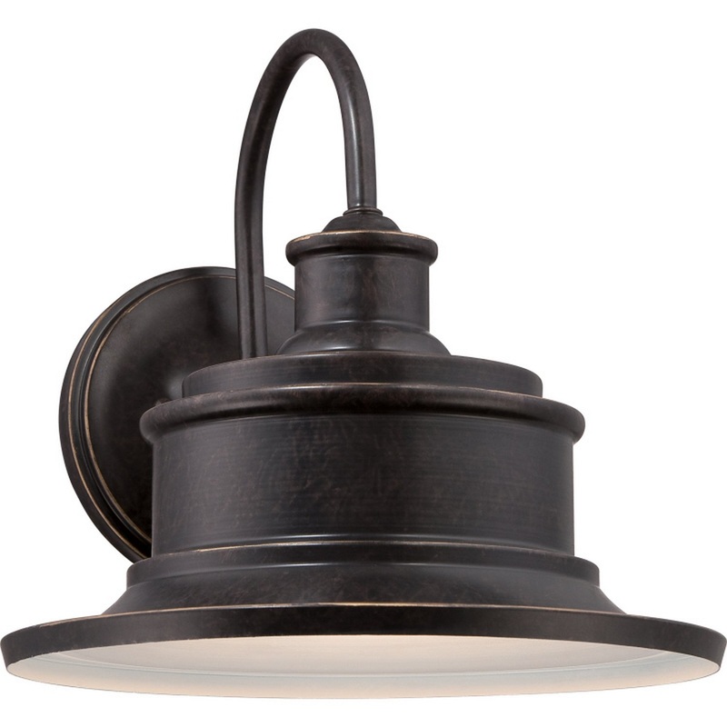 Quoizel SFD8409IB Seaford One Light Outdoor Wall Lantern, Imperial Bronze (Discontinued)