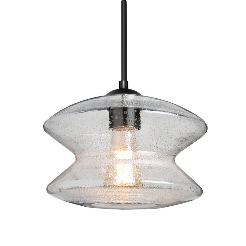 Besa 1JT-ZENCL-BK Besa Zen Pendant One Light Pendant Black