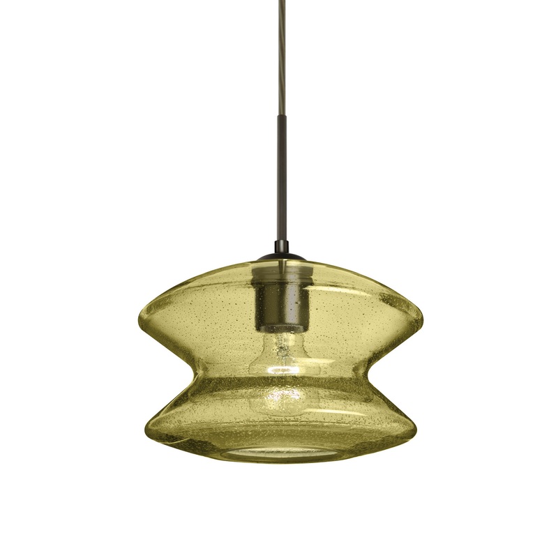 Besa 1JT-ZENGD-BR Zen One Light Pendant Bronze (Discontinued)