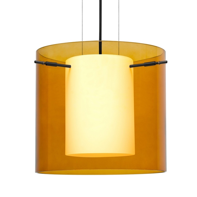 Besa 1KG-G18407-LED-BK Besa Pahu 12 Cable Pendant LED Pendant Black