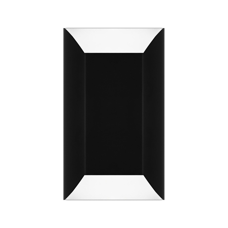 Quoizel BECK8407MBK Becklow Two Light Outdoor Wall Lantern, Matte Black (Discontinued)