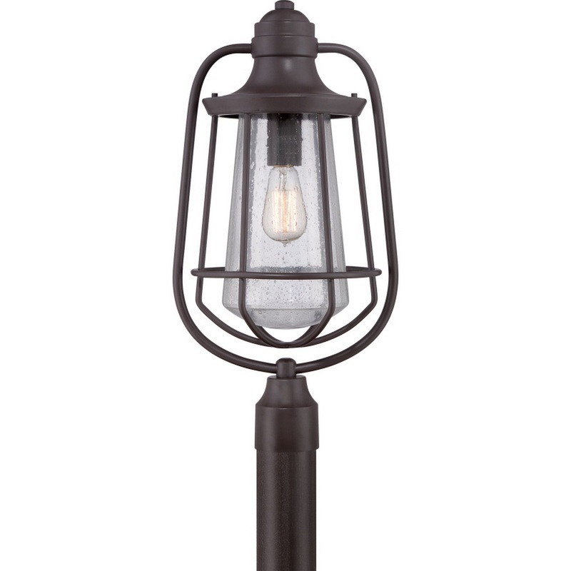 Quoizel MRE9009WT Marine One Light Outdoor Post Mount, Western Bronze (Discontinued)