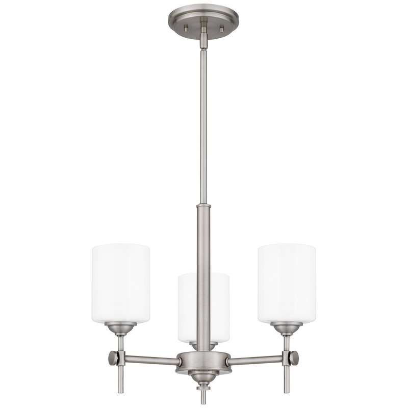 Quoizel ARI2817AP Aria Three Light Pendant, Antique Polished Nickel (Discontinued)