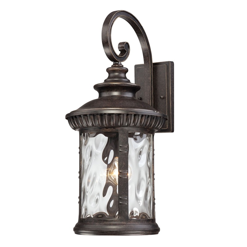 Quoizel CHI8411IB Chimera One Light Outdoor Wall Lantern, Imperial Bronze