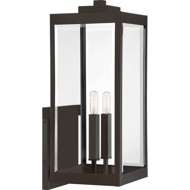 Quoizel WVR8409WT Westover Two Light Outdoor Wall Mount, Western Bronze