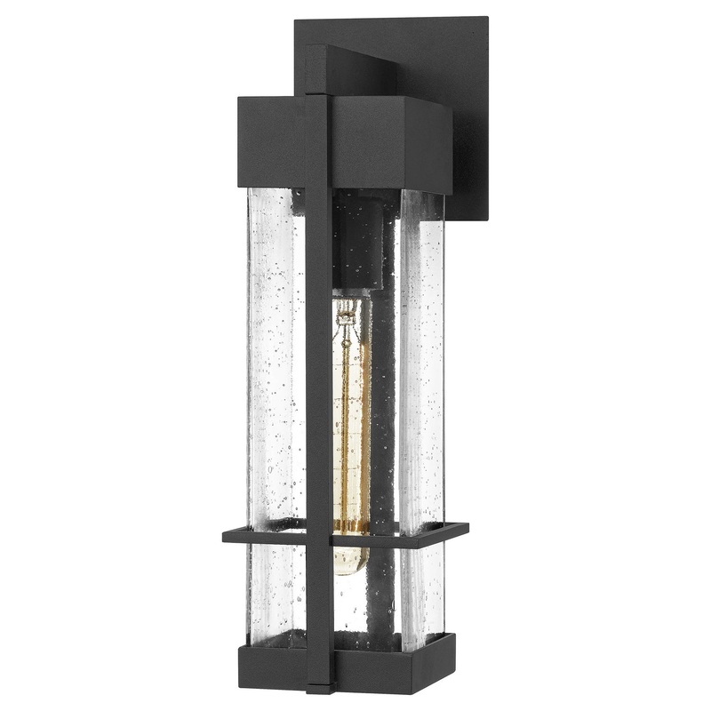 Quoizel WYN8405EK Wynn One Light Outdoor Wall Mount, Earth Black
