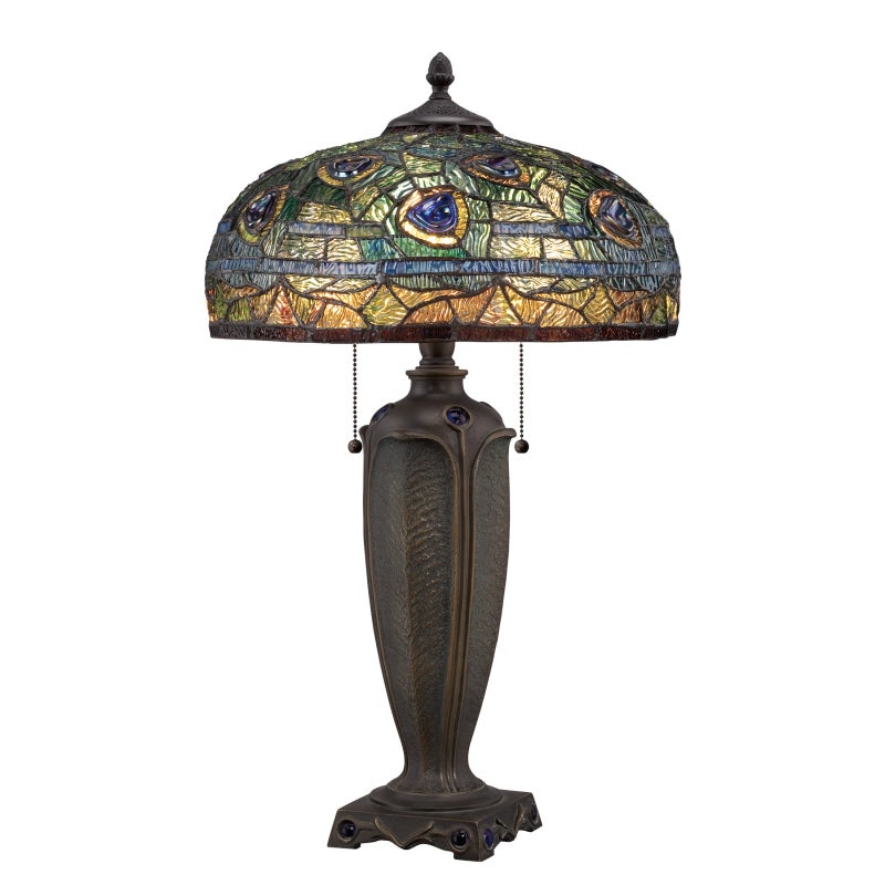 Quoizel TF1487T Lynch Two Light Table Lamp