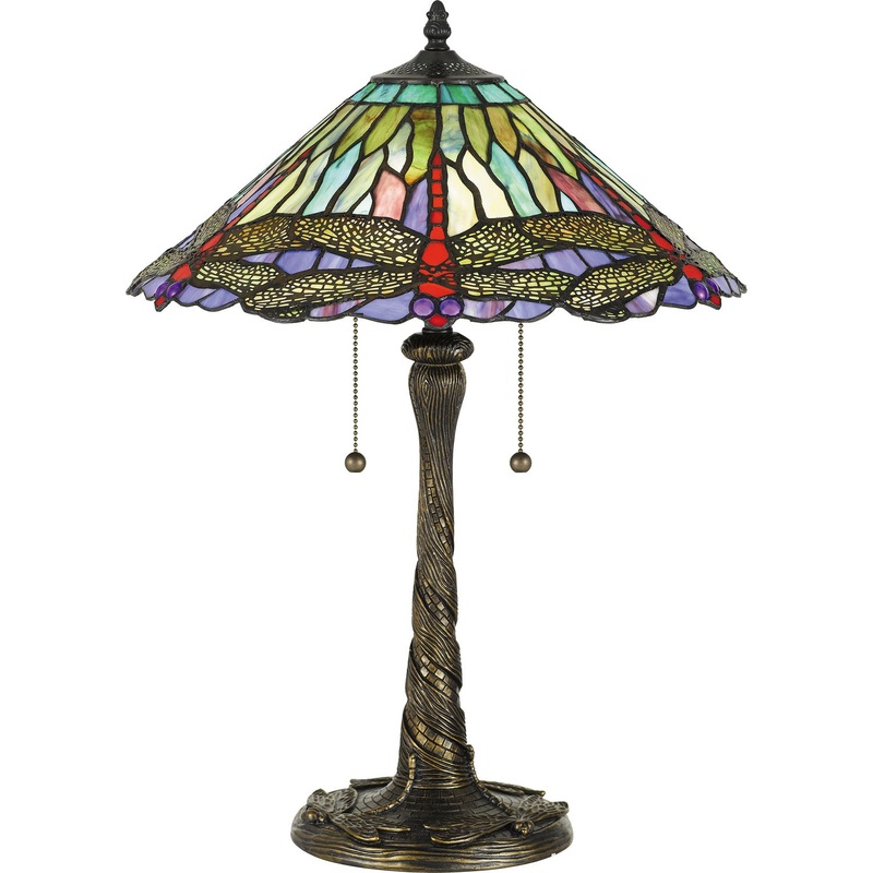 Quoizel TF5220T Skimmer Two Light Table Lamp