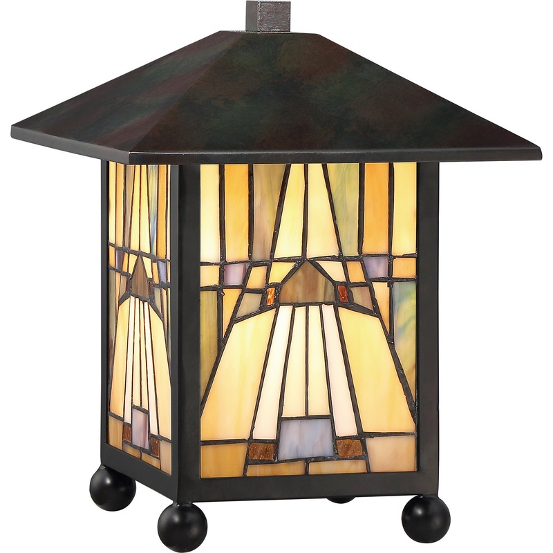 Quoizel TFIK6111VA Inglenook One Light Table Lamp, Valiant Bronze