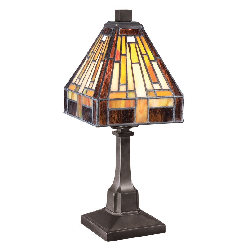 Quoizel TF1018TVB Stephen One Light Table Lamp, Vintage Bronze