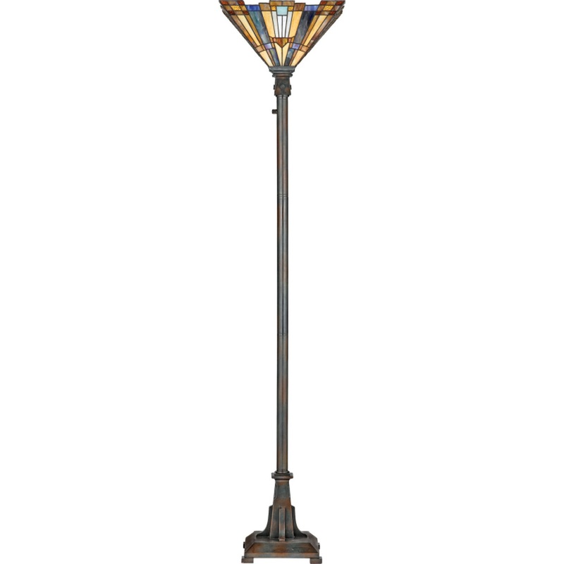 Quoizel TFIK9471VA Inglenook One Light Torchiere, Valiant Bronze