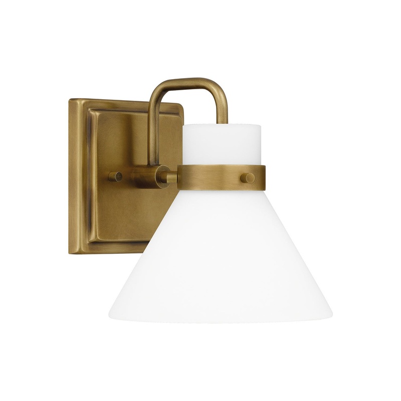 Quoizel RGN8607WS Regency One Light Wall Sconce, Weathered Brass (Discontinued)