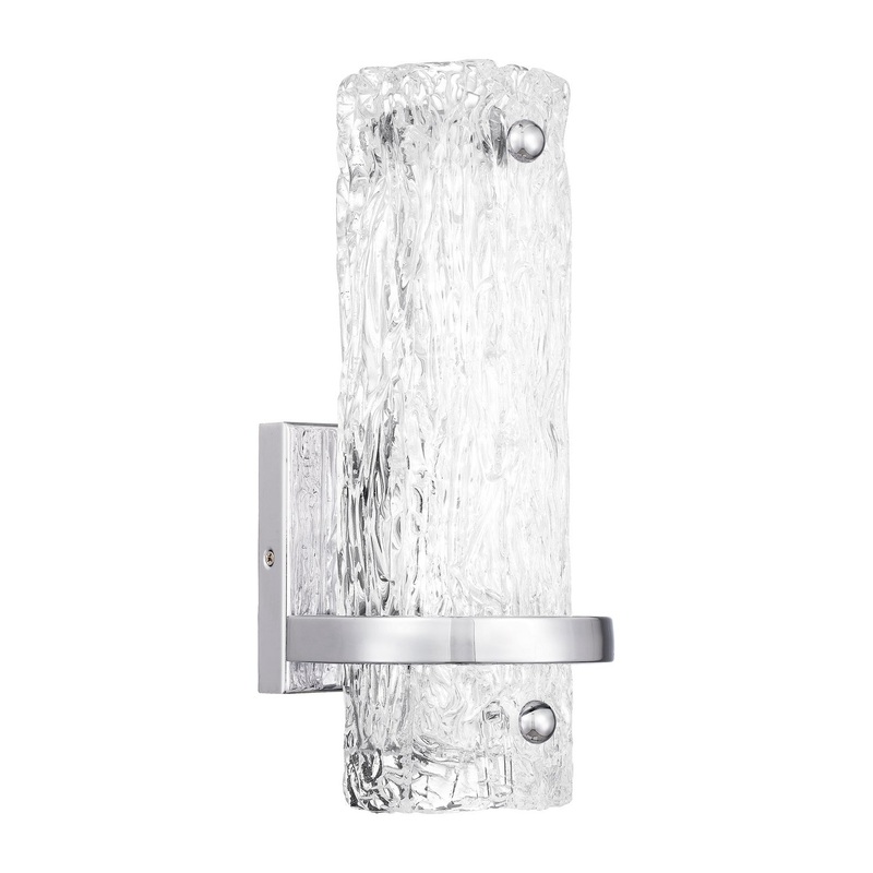 Quoizel PCPLL8805C Pell LED Wall Sconce, Polished Chrome (Discontinued)