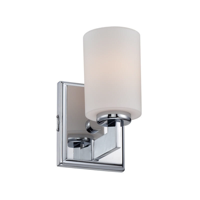 Quoizel TY8601C Taylor One Light Bath Fixture, Polished Chrome