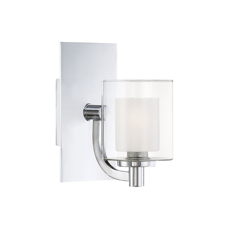Quoizel KLT8601CLED Kolt One Light Bath Fixture, Polished Chrome