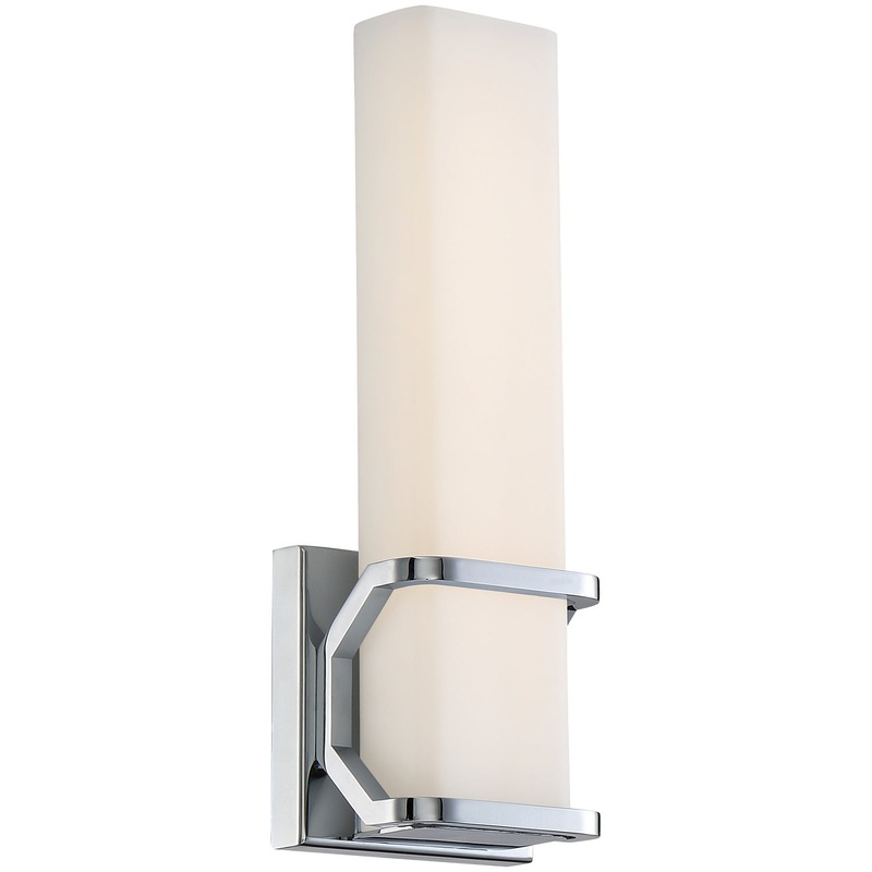 Quoizel PCAS8505C Axis LED Bath Fixture, Polished Chrome (Discontinued)