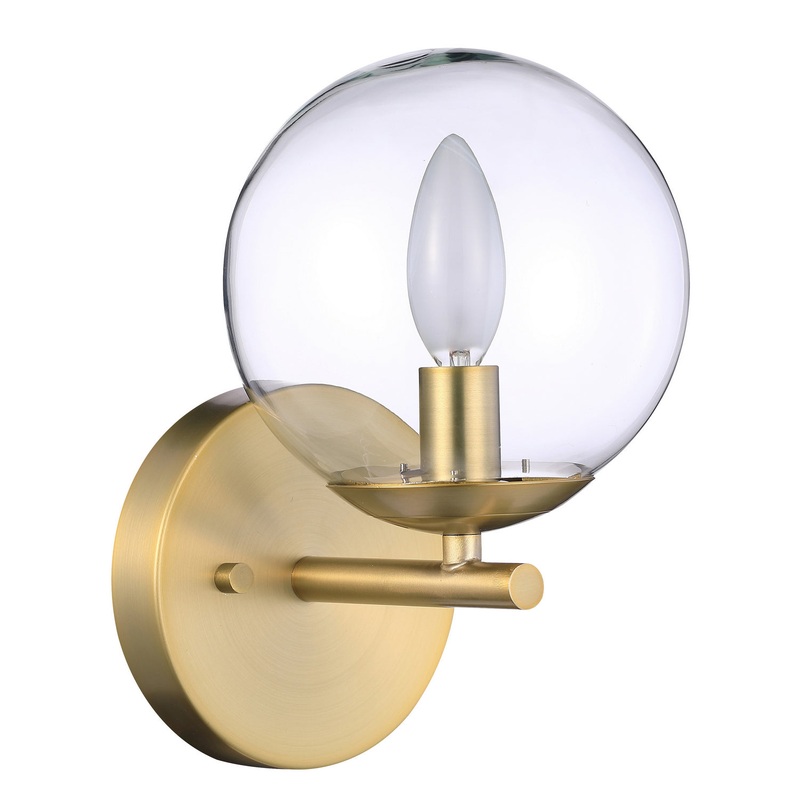 Minka-Lavery 2791-695 Auresa One Light Bath, Soft Brass