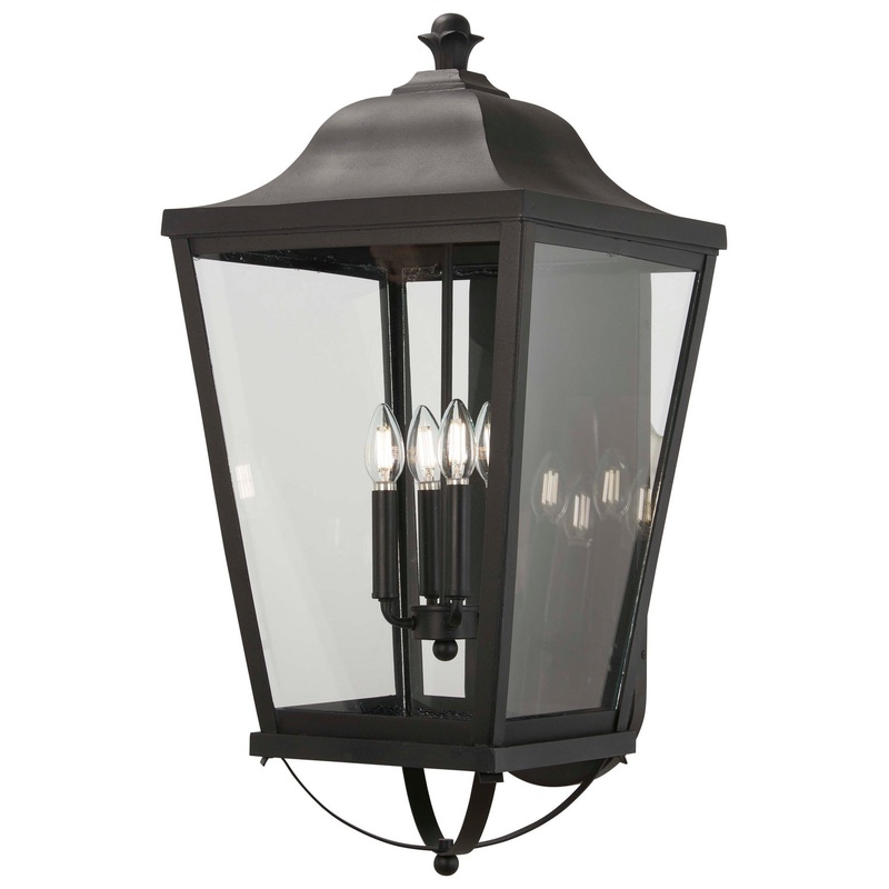 Minka-Lavery 73284-66 Savannah Four Light Outdoor Wall Mount, Sand Coal