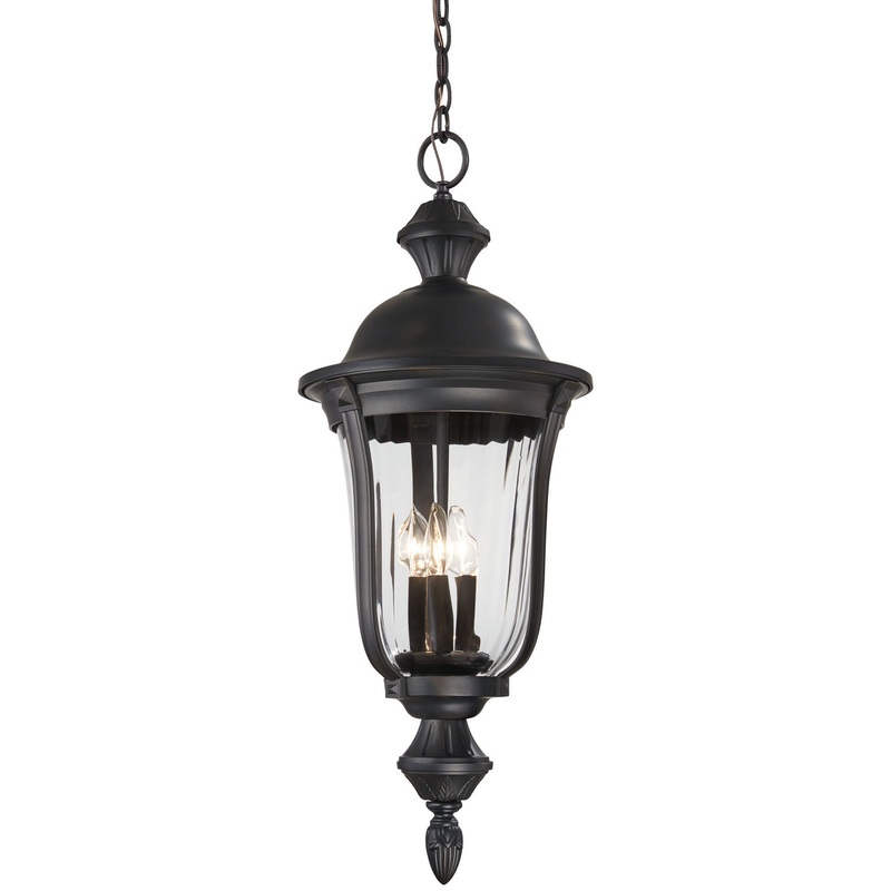 Minka-Lavery 8848-94 Morgan Park Three Light Chain Hung, Heritage
