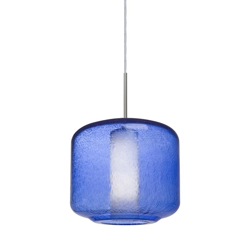 Besa 1JT-NILES10BO-SN Niles One Light Pendant Satin Nickel
