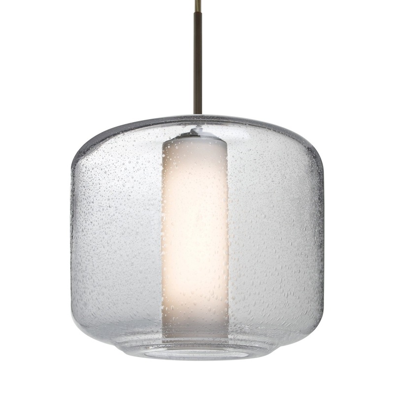 Besa 1JT-NILES10CO-LED-BR Besa Niles 10 Pendant LED Pendant Bronze