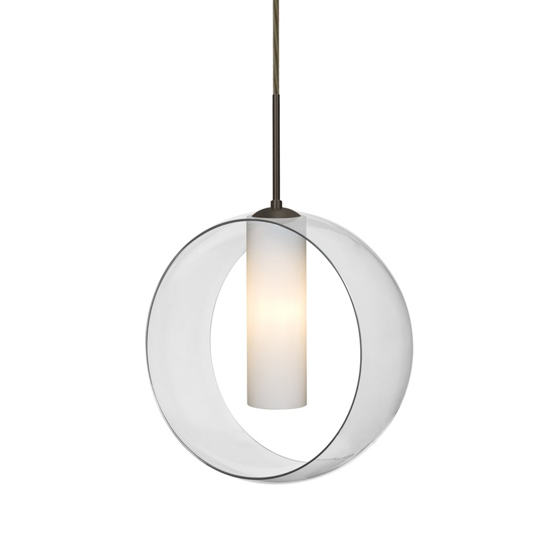 Besa 1JT-PLATOCL-BR Plato One Light Pendant Bronze