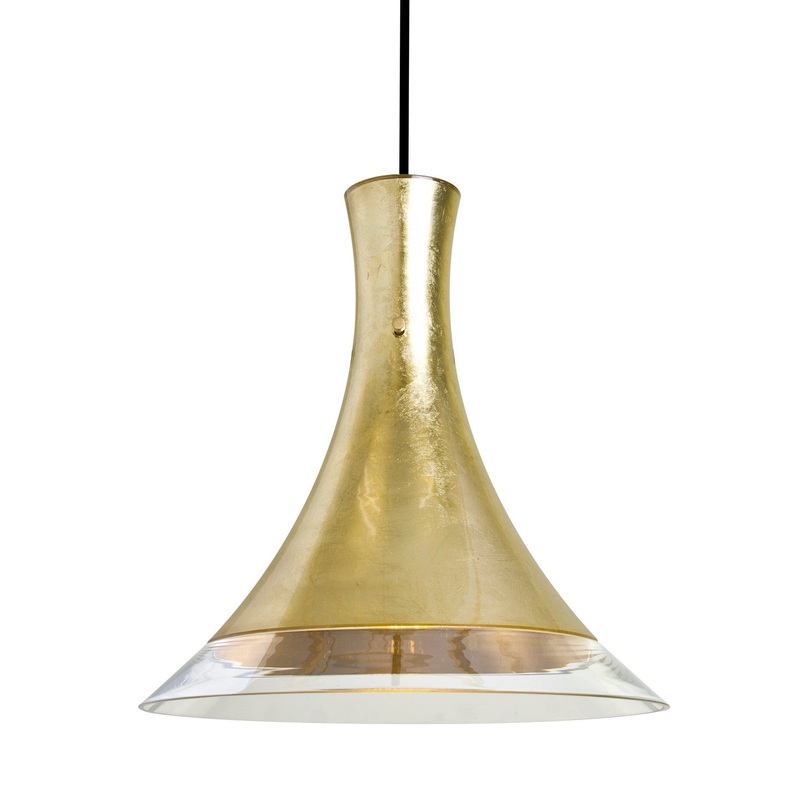 Besa 1JT-RIOGF-LED-BK Rio LED Pendant Black