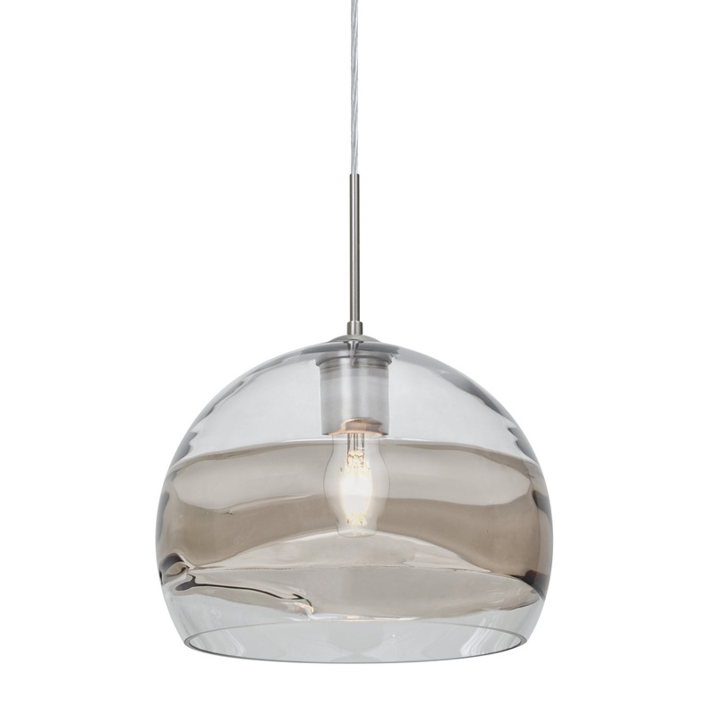 Besa 1JT-SPIR10SC-EDIL-SN Spirit One Light Pendant Satin Nickel