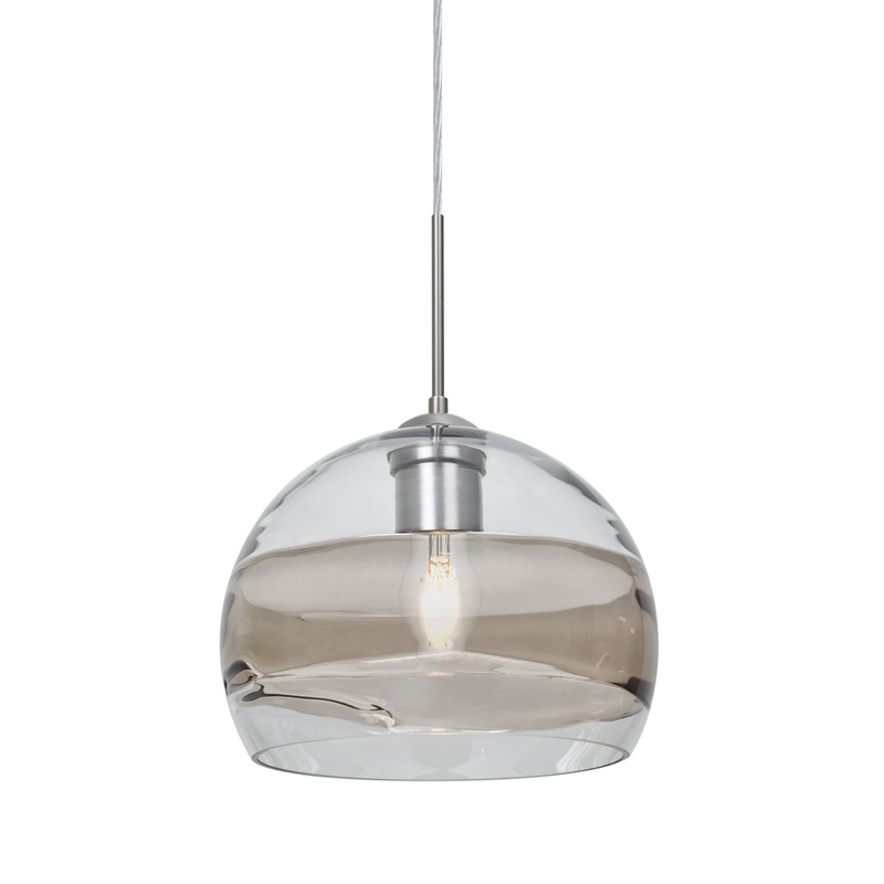 Besa 1JT-SPIR8SC-EDIL-SN Spirit One Light Pendant Satin Nickel