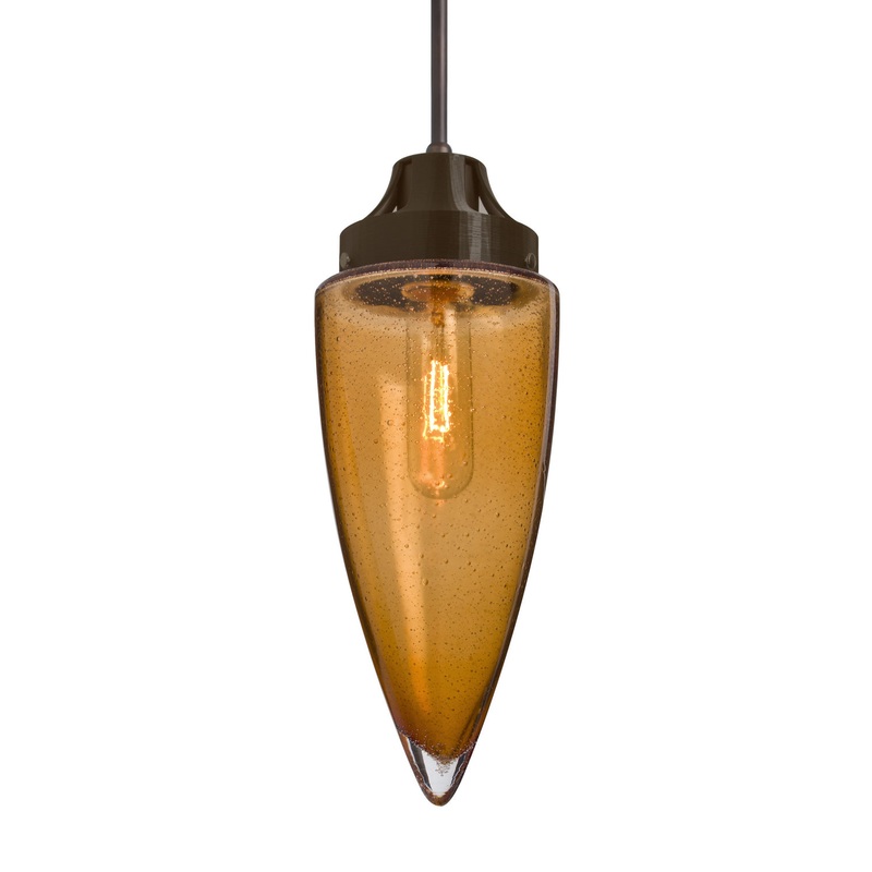 Besa 1JT-SULUAM-BR Sulu One Light Pendant Bronze